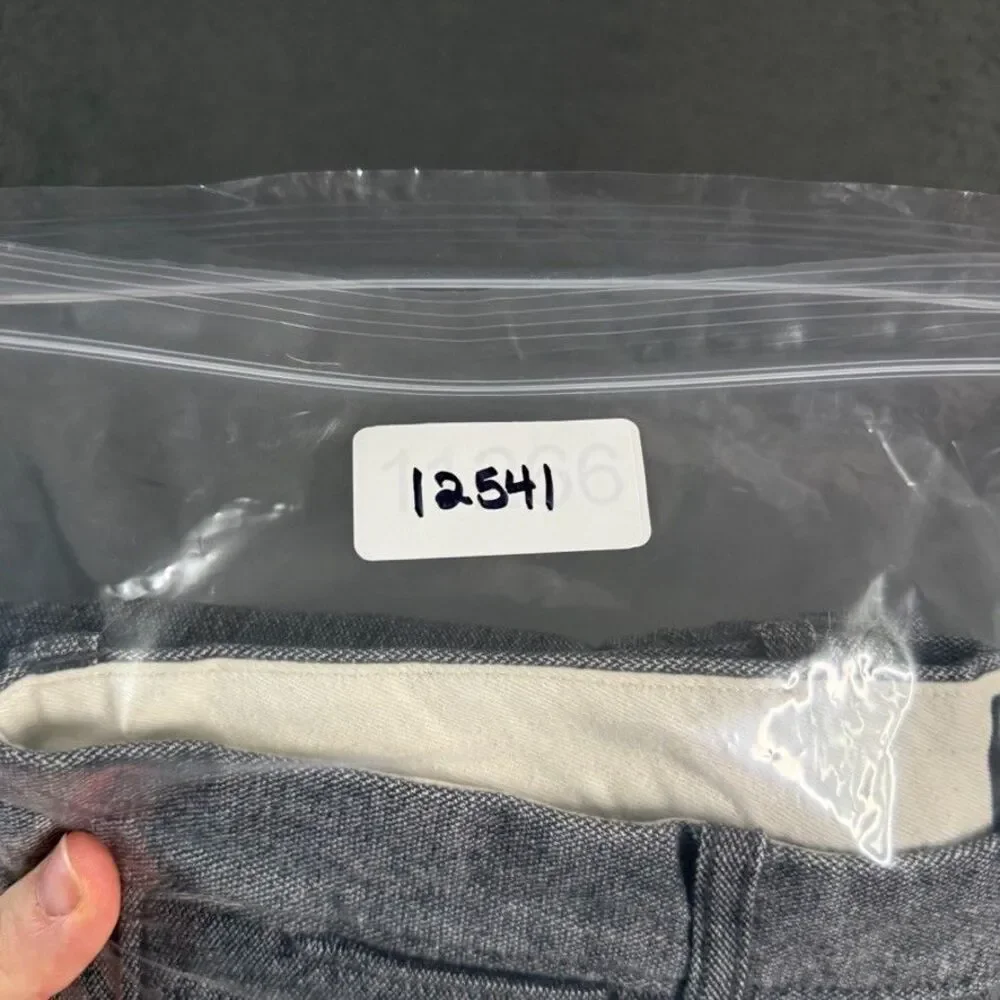 J Crew Pants Mens 30x32 Gray 484 Slim Fit Brushed Cotton Stretch Chino Preppy
